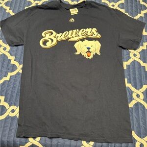 Majestic Brewers Graphic Tee